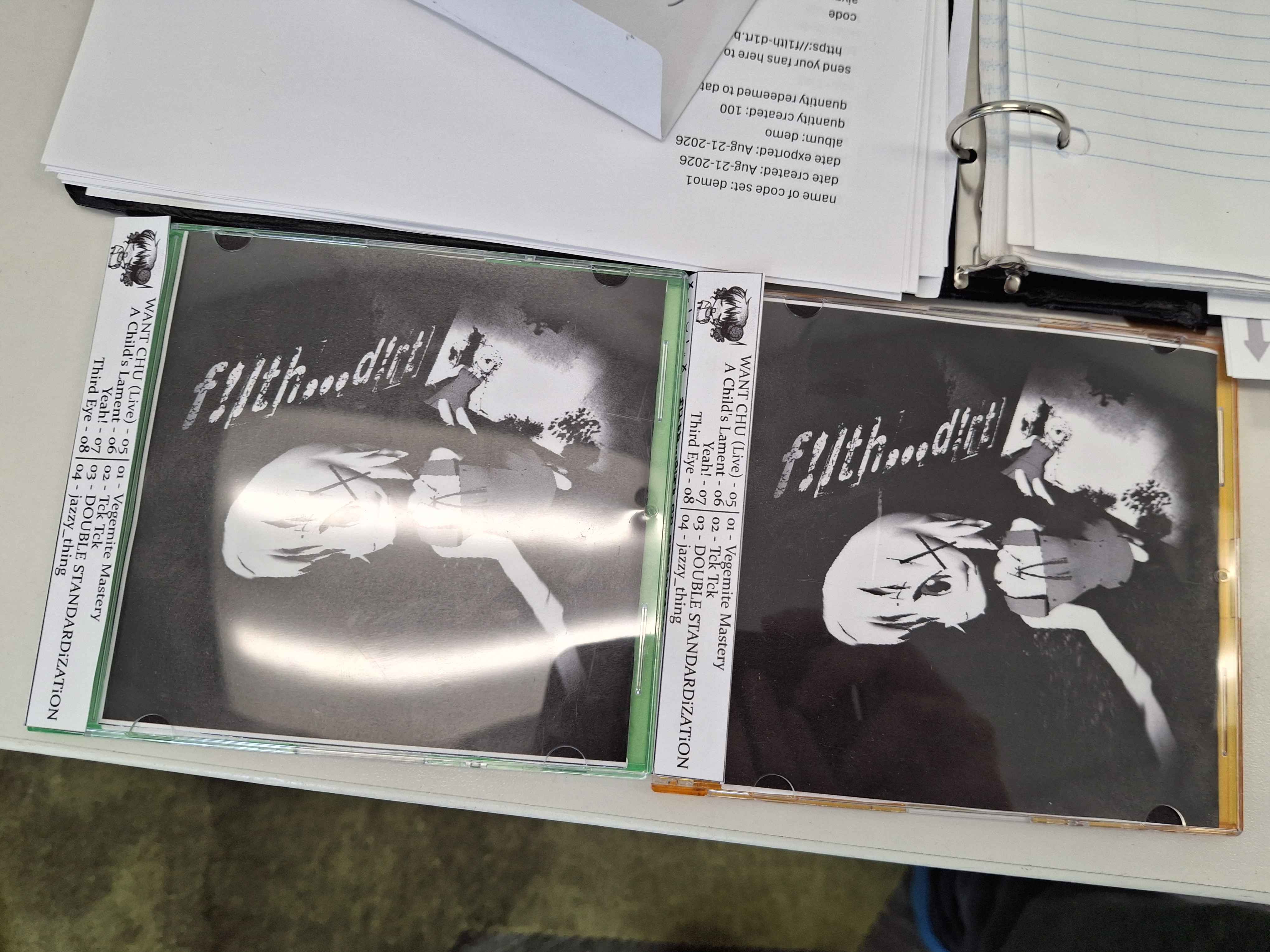 image of advance copies